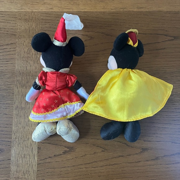 Vintage Disney On Ice Princess Classics Mickey and Minnie Plush - Picture 2 of 7